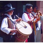 Musikgruppe Los Uros aus Peru, Foto: Haus der Volkskunst