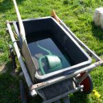 Wasserbehälter zum Gießen, Foto: Annette Maier