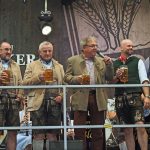 DJ Andi Luxx, Festwirt Dieter Klauss, Festwirt Werner Klauss, Herr Keck, Marketing Leiter Stefan Seipel, Verkaufsdirektor Til Odenwald, Foto:Karoline Kölmel