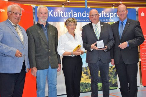 Ehrenplakette für OG Geislingen, Foto: Willi Schreiber, Geislingen