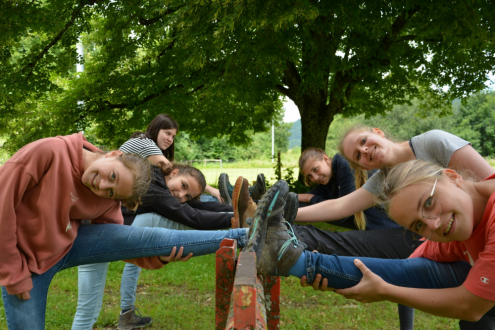 Ferien auf der Fuchsfarm. Foto: Schwäbische Albvereinsjugend