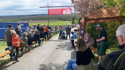 Am Start beim Seifenkistenrennen in Weilersteußlingen. Foto: OG Weilersteußlingen