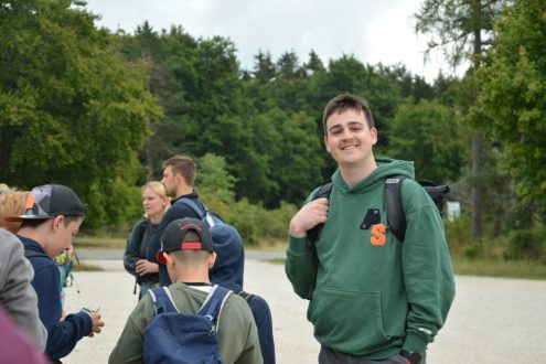 Mats Thile (rechts) ist seit Oktober 2023 Hauptjugendwart der Schwäbischen Albvereinsjugend. Foto_privat