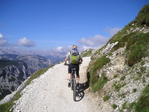 E-Bikes verstärken Nutzungsdruck in den Alpen. Foto: Pixabay