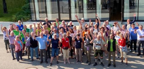 Ehrenamtliche bei Workshopwochenende 2023. Foto_Heidi Müller